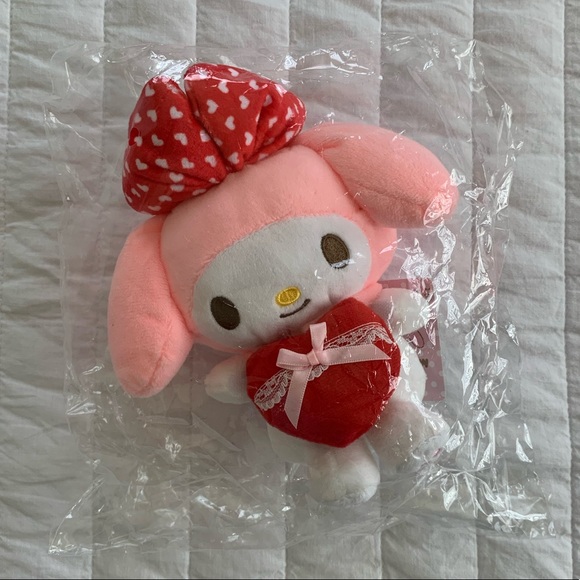 Sanrio Other - My Melody Sakura Heart Plush